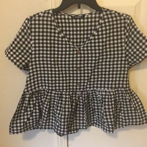 Gingham top